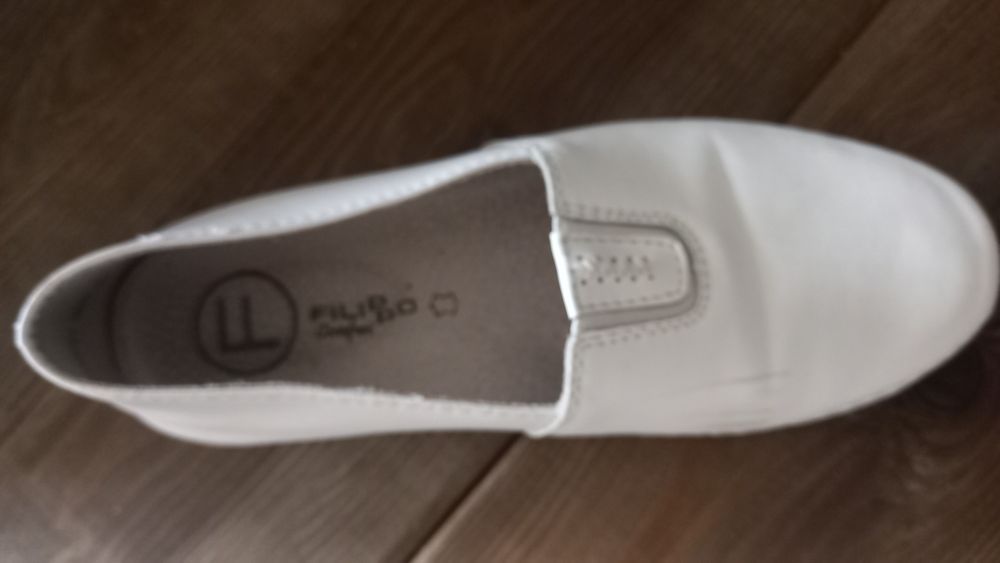 Buty białe dla dziewczynki rozm 37