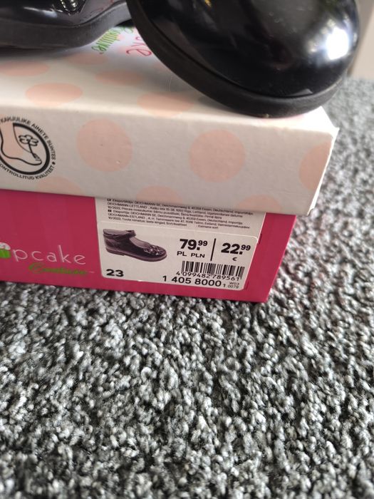Lakierki dla dziewczynki 23 Deichmann