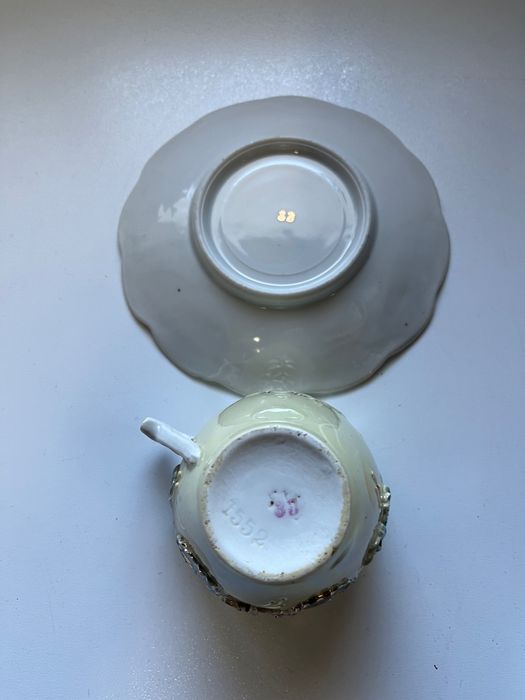 Conjunto 3 chávenas com pires