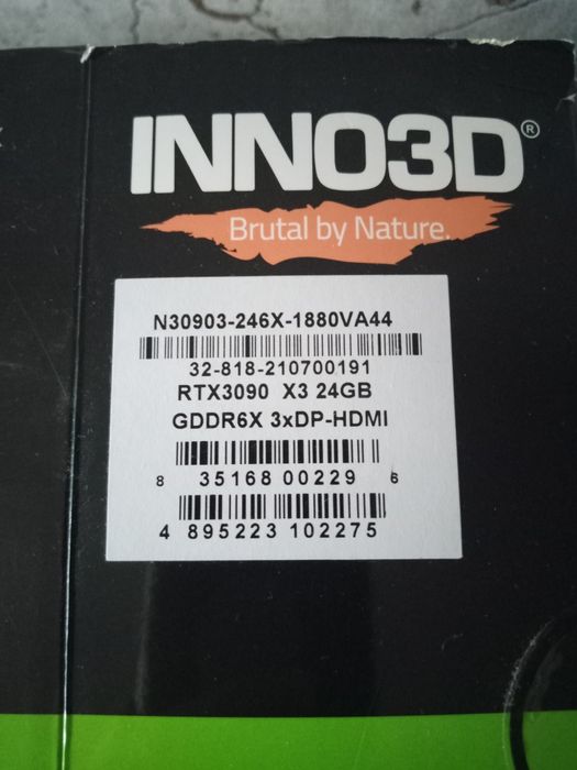 RTX 3090 видеокарта