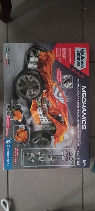 NOWE KLOCKI CLEMENTONI, Samochód i konstrukcje mechaniczne. 60595.