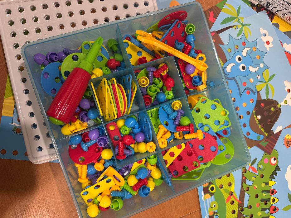 Іграшка Конструктор-мозаїка Puzzle Pego