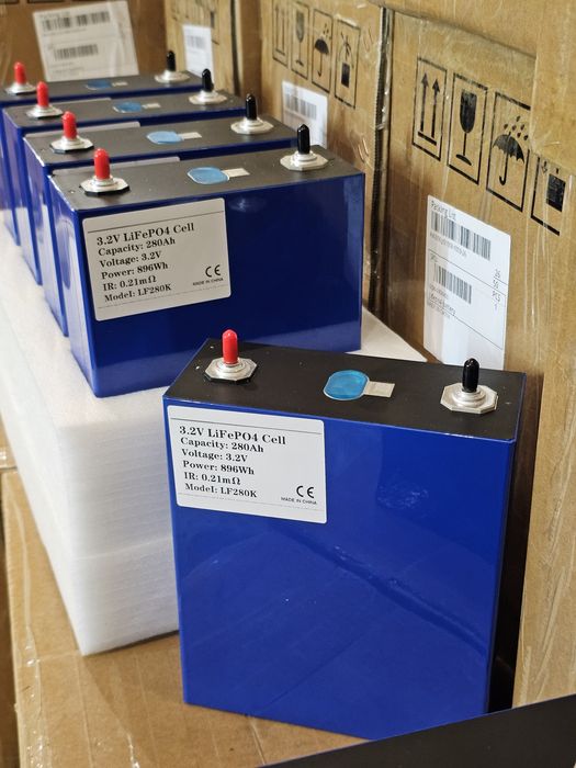 Lifepo4 EVE 280ah  grade A 2025р lf280k ячейка комірка літій залізо ф