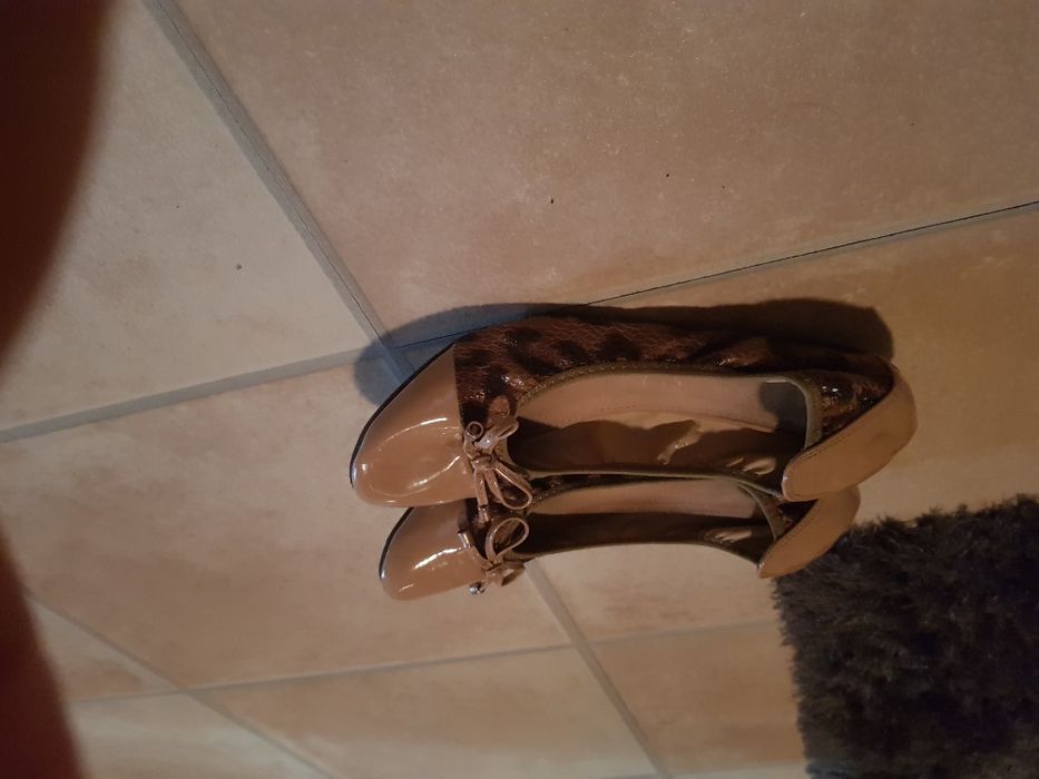 Buty sandały baleriny ( róż.37,38 )