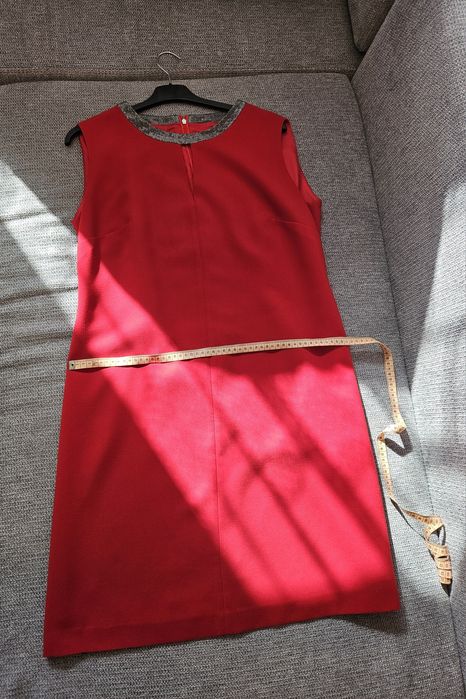 Sukienka czerwona atrakcyjna Dagon 44