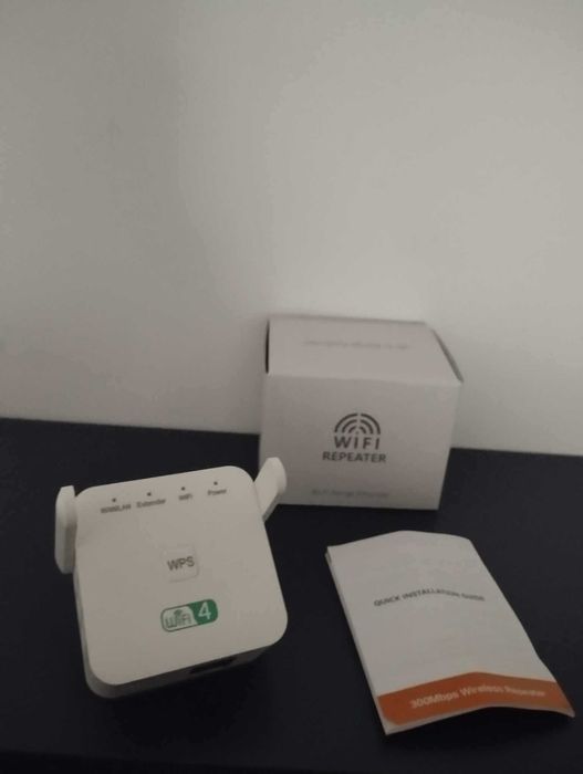 Mocny wzmacniacz WiFi 300 Mbps 2.4GHz