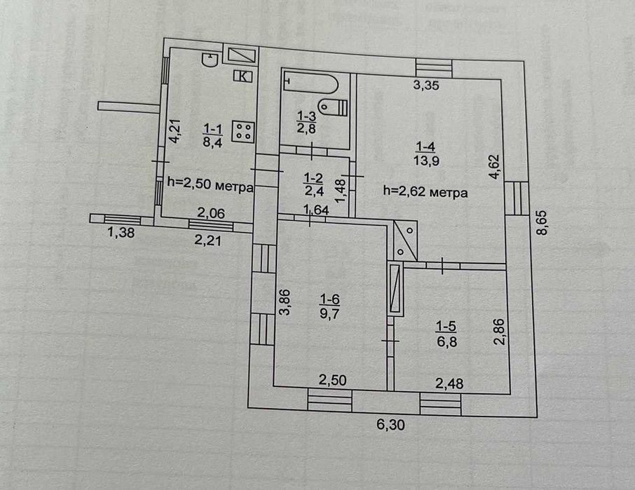 Обмін/Продаж 3к будинку Победа/ Соцмісто