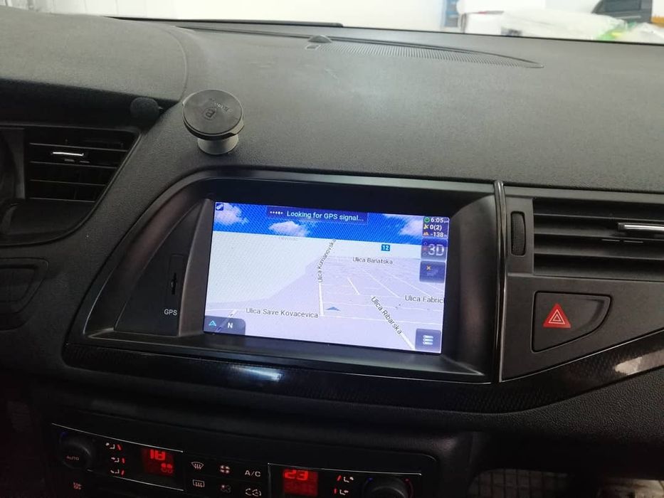 Rádio Android Citroen C5 X7 2008 a 2017 7" 2/32GB CarPlay Android Auto (Novo)
