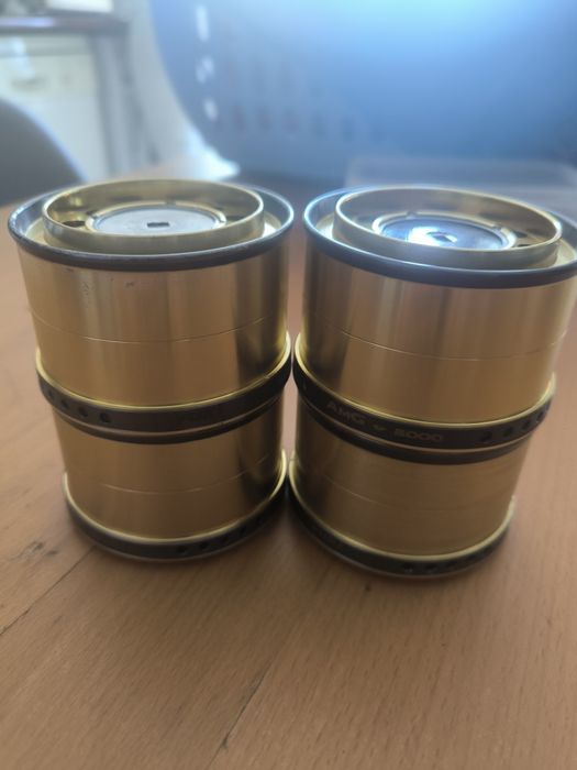 4 bobines yuki rasas para shimano