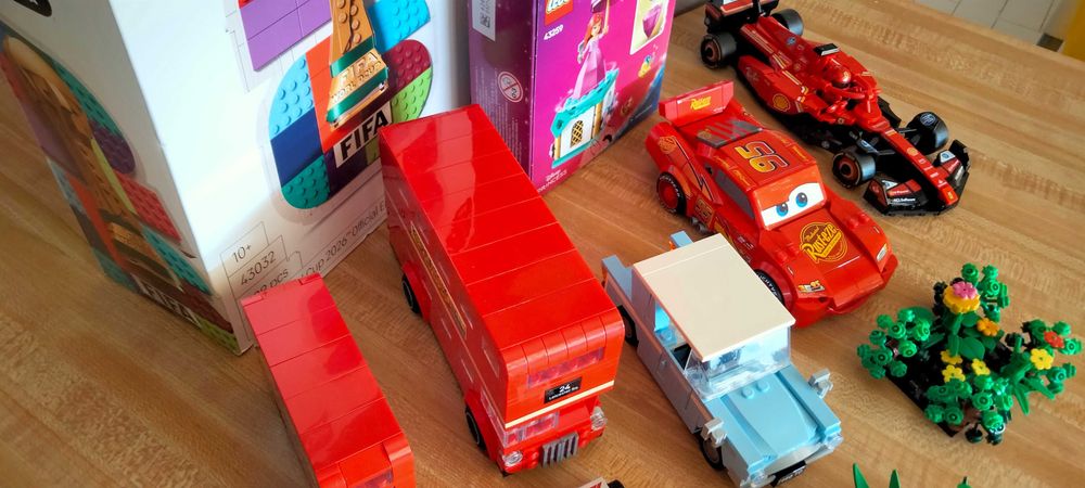 Legos diversos e selados