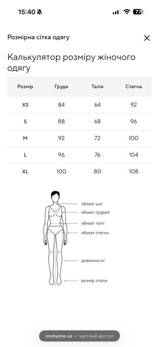 Сукня one by one