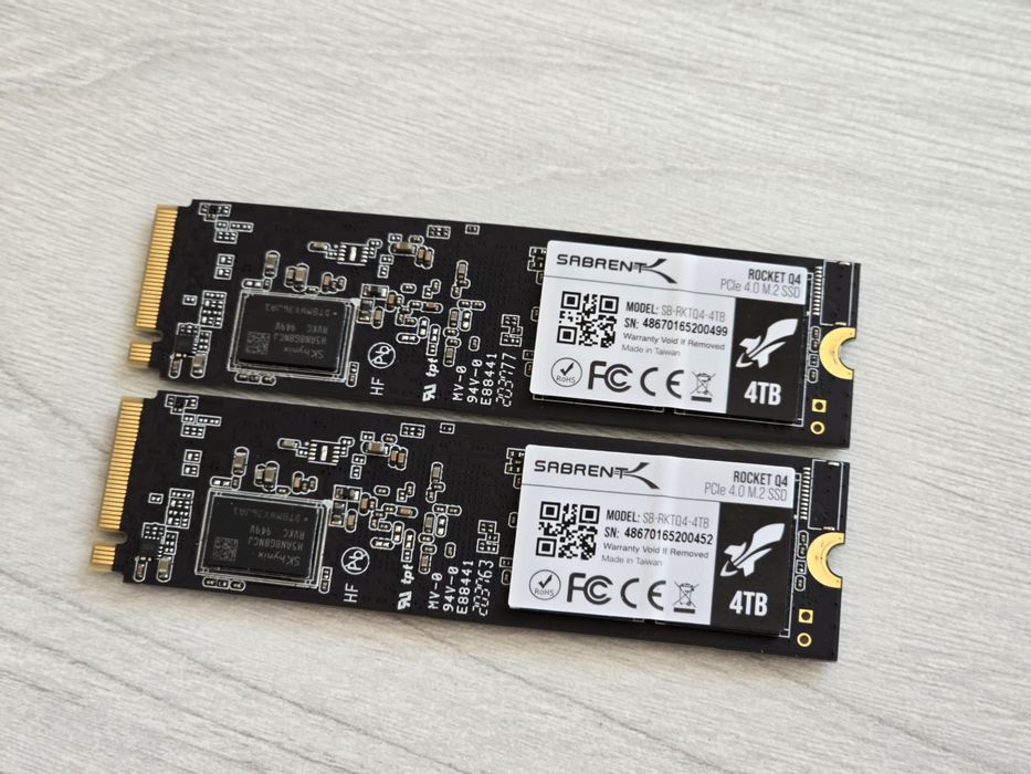 4TB SSD NVMe m.2 Sabrent Rocket Q4