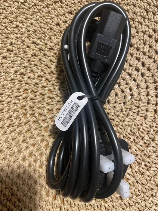 Kabel zasilający wtyczka angielska UK