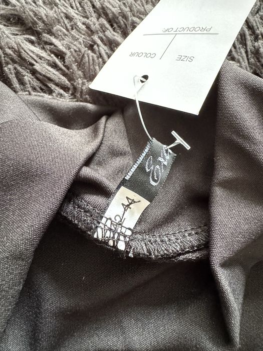 Чорний боді з сіткою