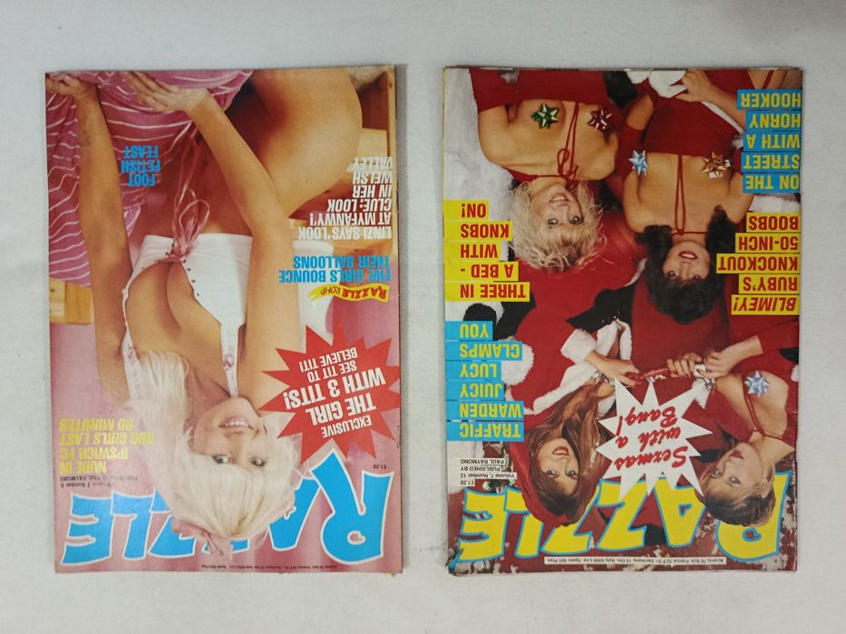 26 revistas  RAZZLE  ( sexo e erotismo )