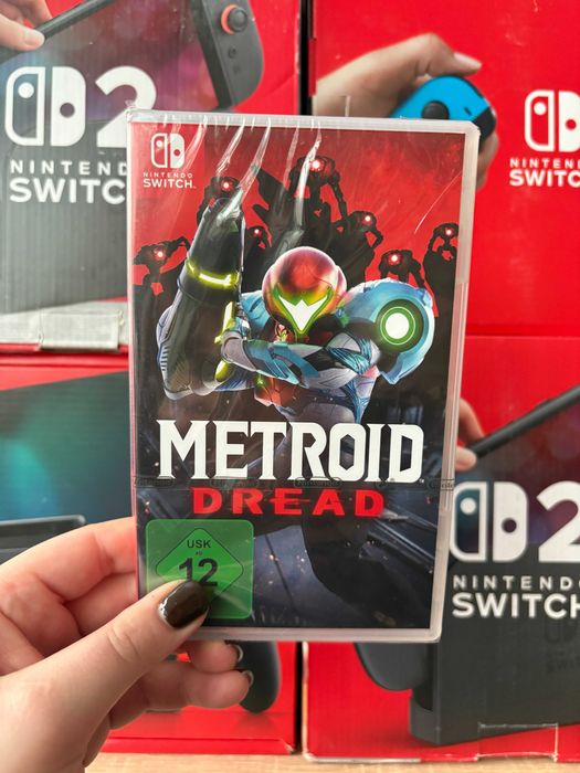 Гра Metroid Dread на nintendo , картридж з грою на нінтендо, ліцензія