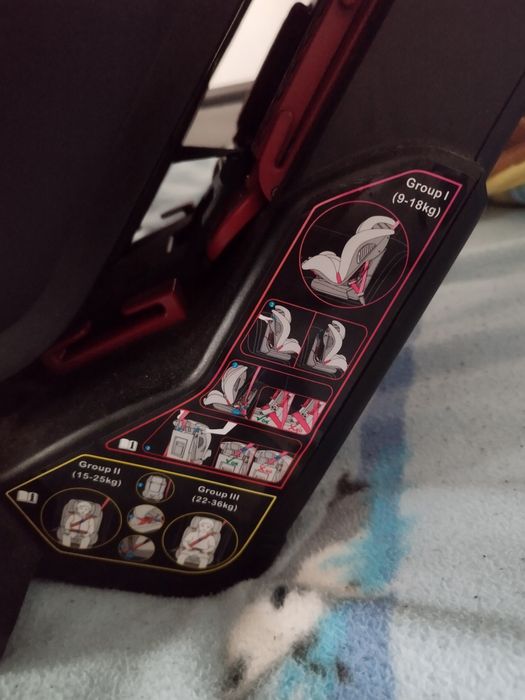 Cadeira Pierre Cardin Grupo I a Grupo III (9 a 36kgs)