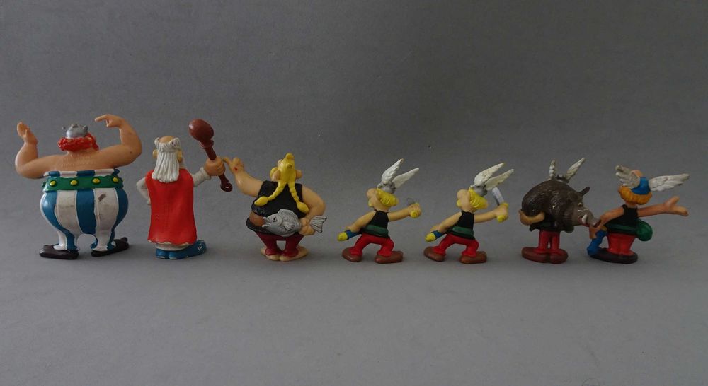 PVC diversos da coleção Astérix