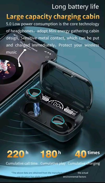 Fones m 10 v5.3 BT wireless