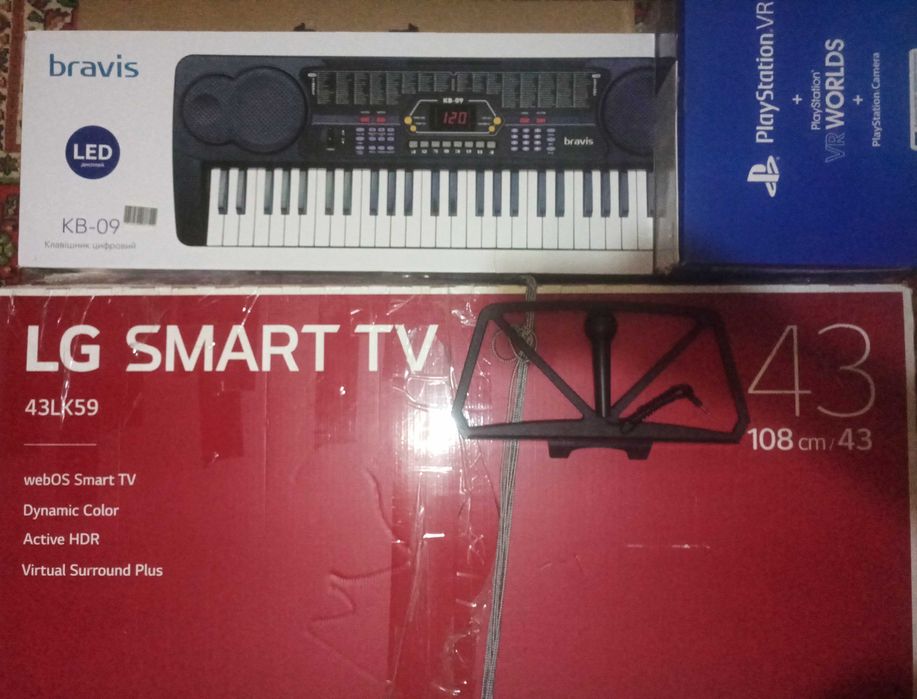 Smart Tv"LG-43LK5910PLC"-43дюйма,WiFi,YouTube,USB,HDMI