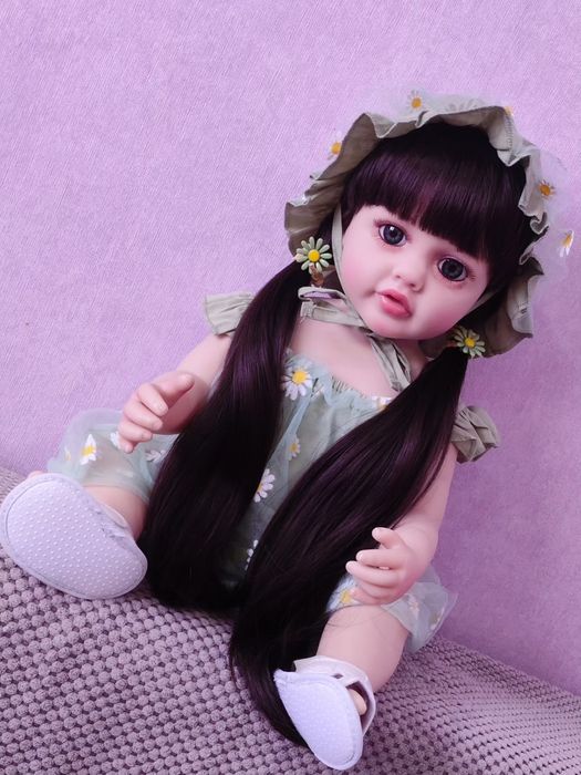 Лялька Ребор кукла подарунок вініл- силіконова реалістична