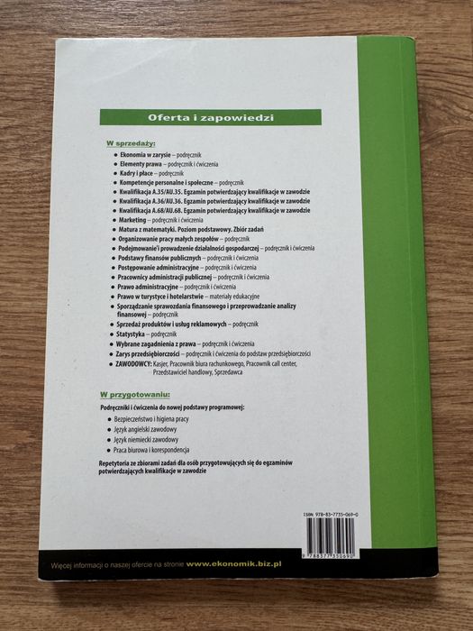 Książka Ekonomia w zarysie