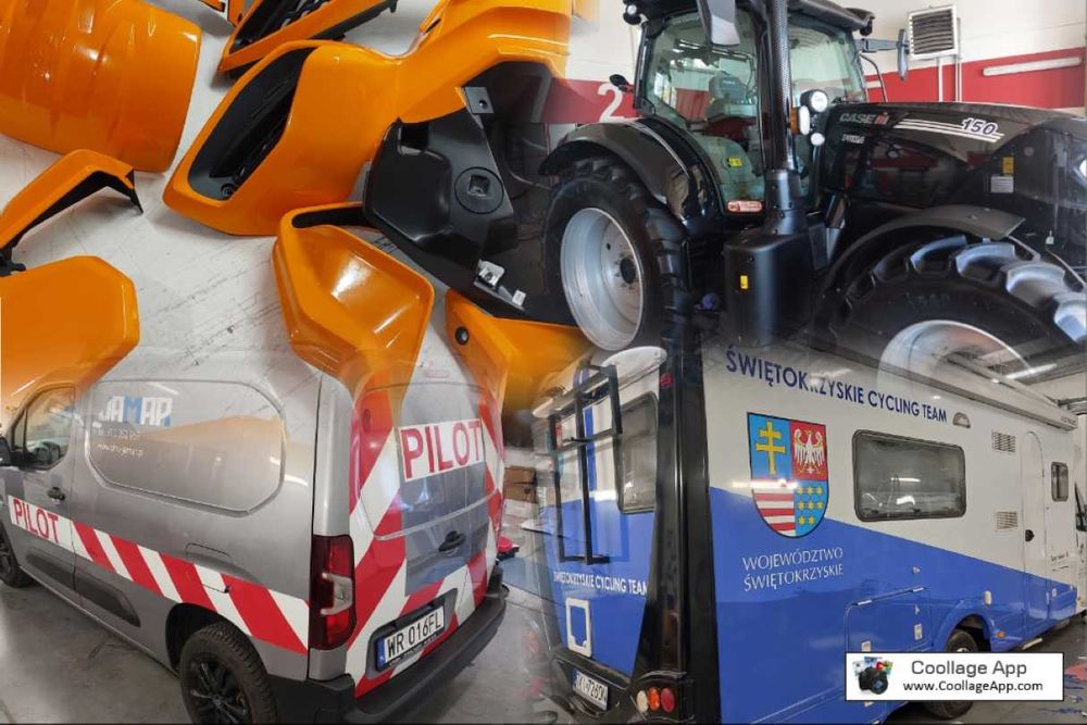 Oklejanie pojazdów samochodów motocykli Kielce