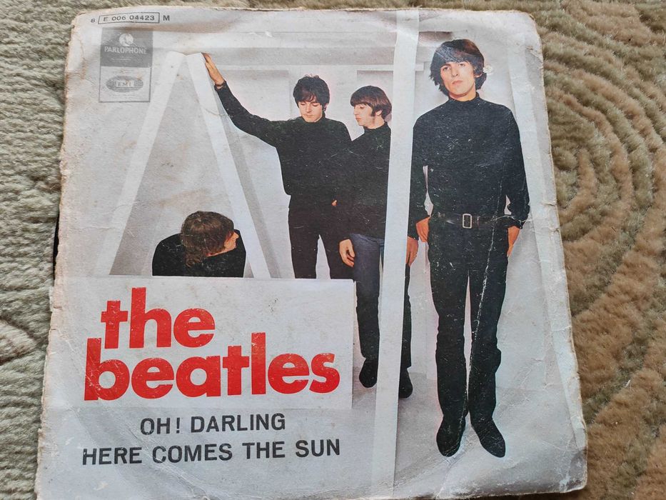 vinil the beatles oh!darling, here comes the sun