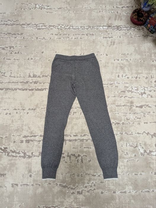 Жіночий сірий спортивний костюм, розмір M, бавовна