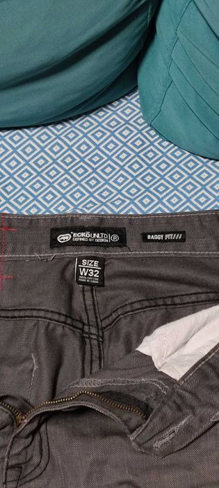 Calças baggy estilo y2k