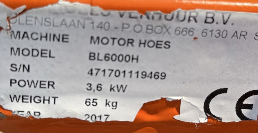Glebogryzarka Benassi BL6000H 5.5HP Honda 2017r nowe noże SUPER STAN