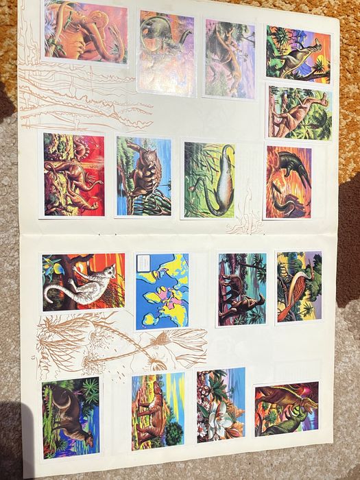 Caderneta “A Historia do Homem” - Álbum de Cromos