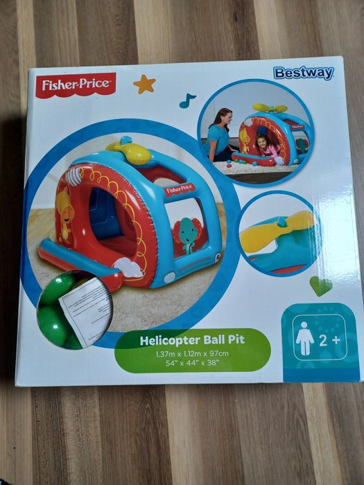 Helikopter z piłeczkami