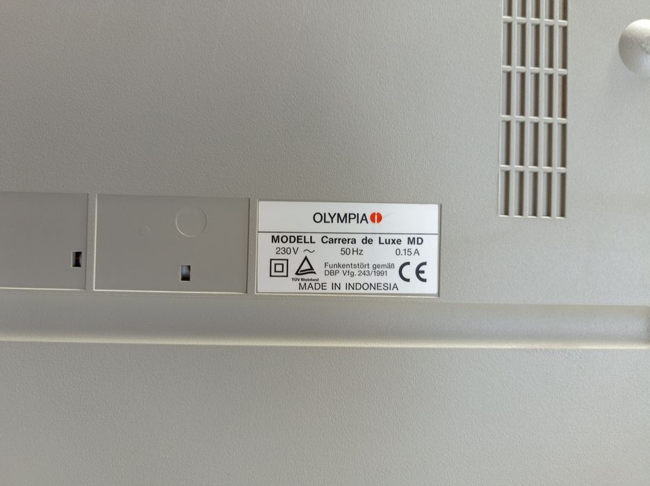 Maszyna elektryczna Olimpia