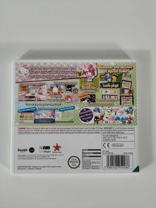 Hello Kitty and the Apron of Magic: Rhythm Cooking Nintendo 3DS