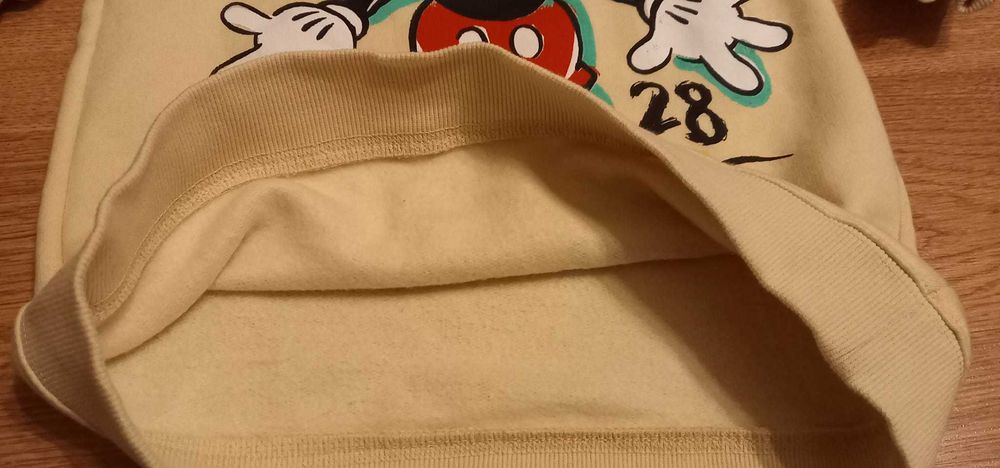ZARA Bluza Sukienka Myszka Miki Disney Mickey Mouse - 128 cm