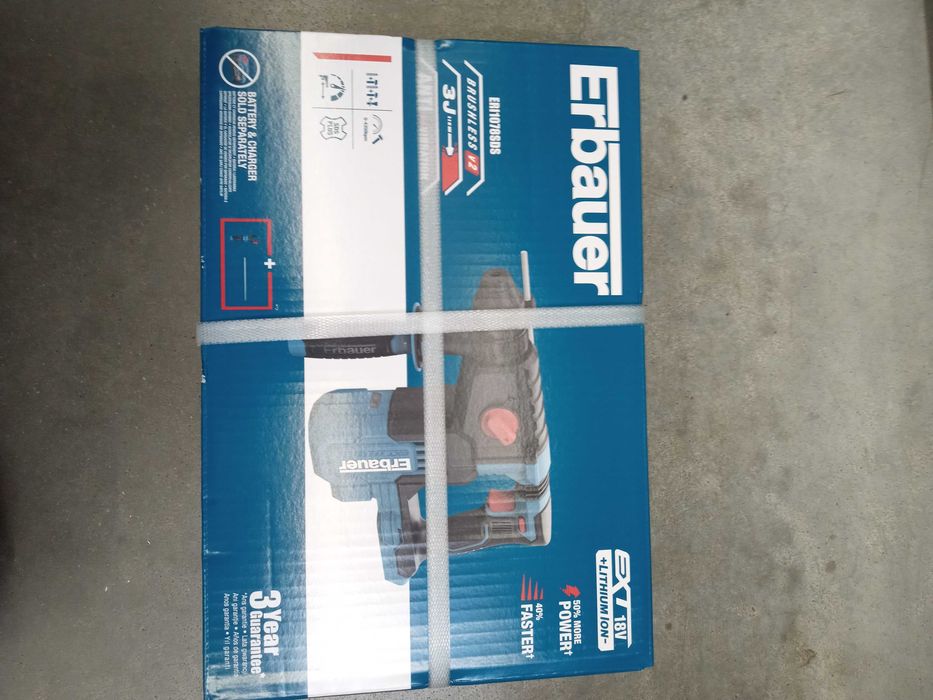 Młótowiertarka firmy Erbauer 18 V Nowa