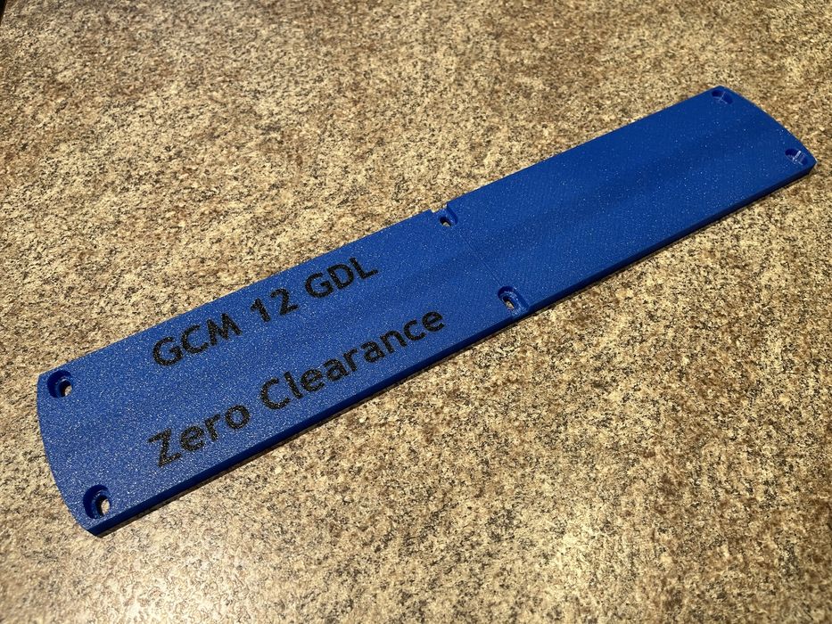 Wkładka precyzyjna do ukośnicy Bosch GCM 12 GDL (zero clearance)