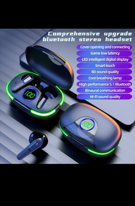 Super auricular gamer com RGB.