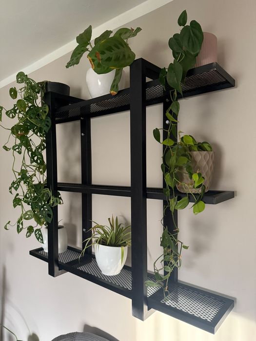 Półka kwietnik wiszący handmade na zamówienie