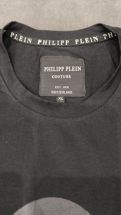 Nowa koszulka T-shirt Philipp Plein czarna
