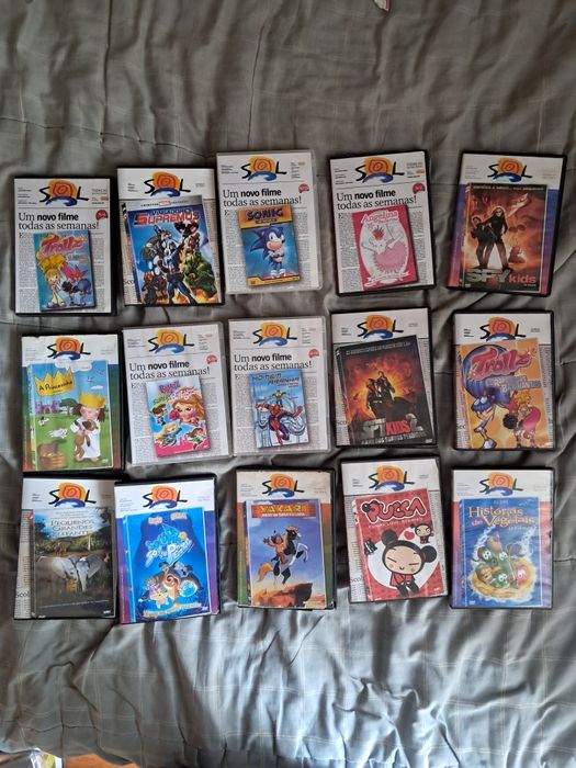 15 DVD Colecção SOL - para crianças