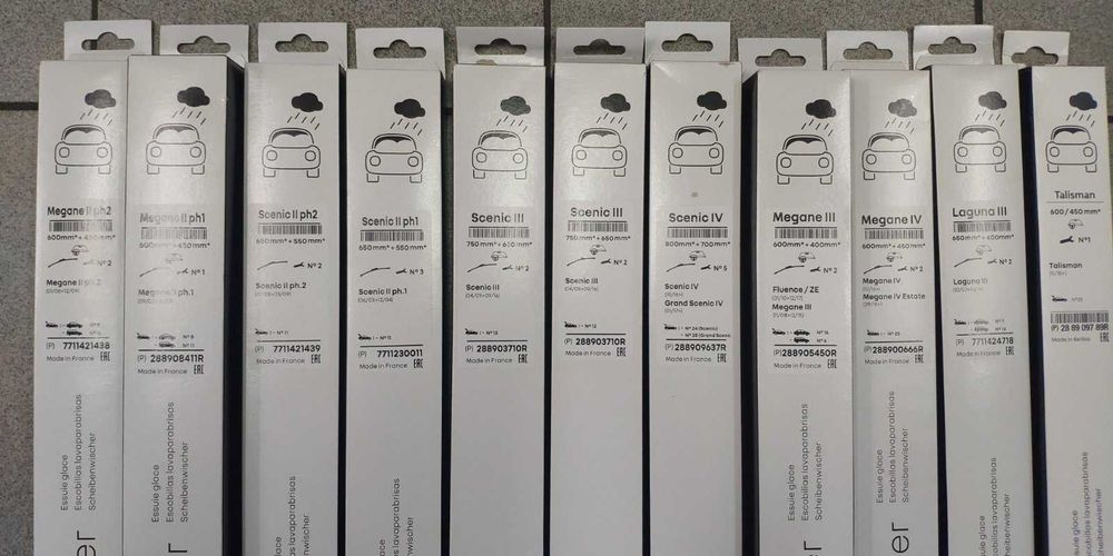 Щітки склоочисника Renault оригінал