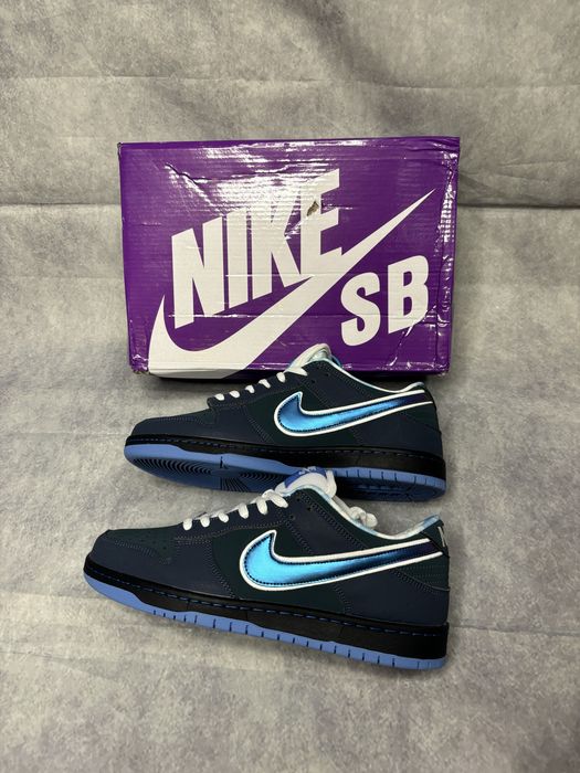 Кроссовки Nike SB Dunk Low (Blue Lobster) , найк , NEW