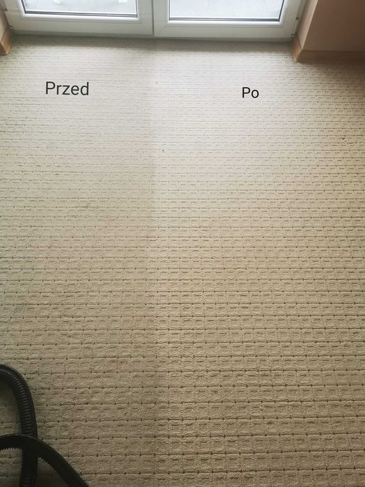 Pranie, czyszczenie tapicerki meblowej, dywanów i wykładzin u klienta.