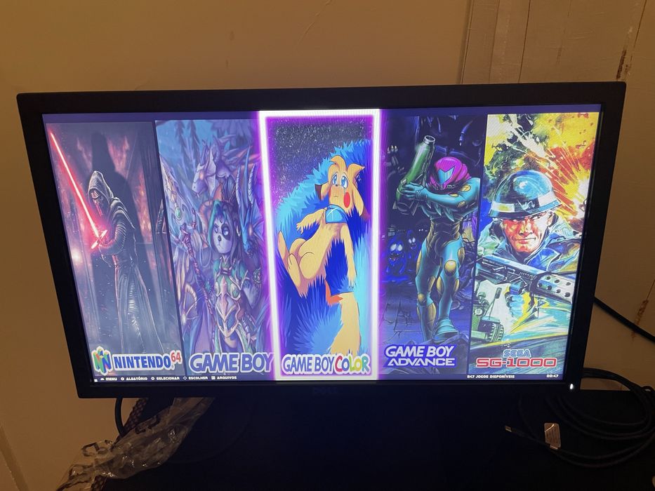 PC Desktop com Batocera mais centenas de jogos