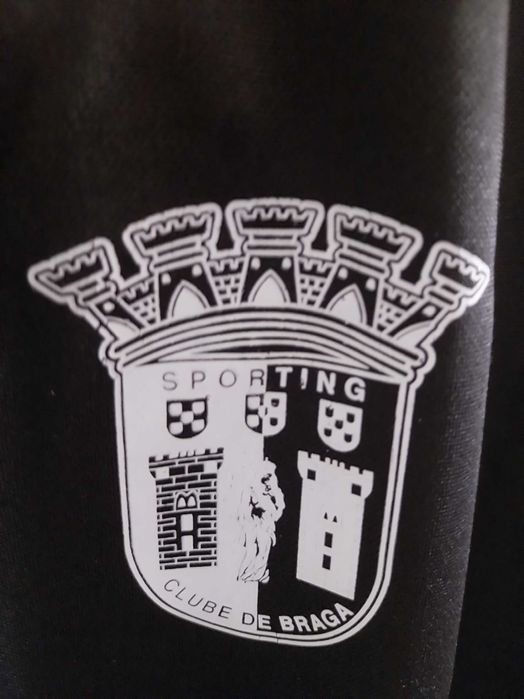 Calças desportivas, pretas, Sporting Clube de Braga, Novas, Hummel