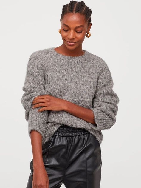 Джемпер H&M premium wool/mohair