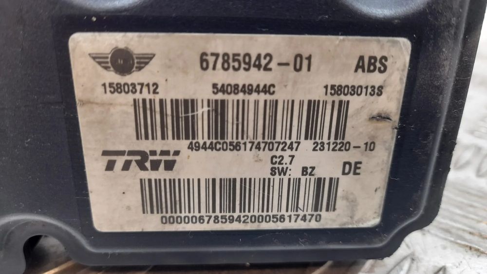 ABS MODULO BLOCO HIDRAULICO MINI COOPER CABRIO R57 1.6i 16V 75CV
