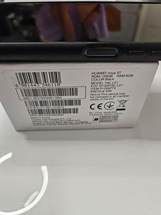 Smartwatch Huawei Nova 5T